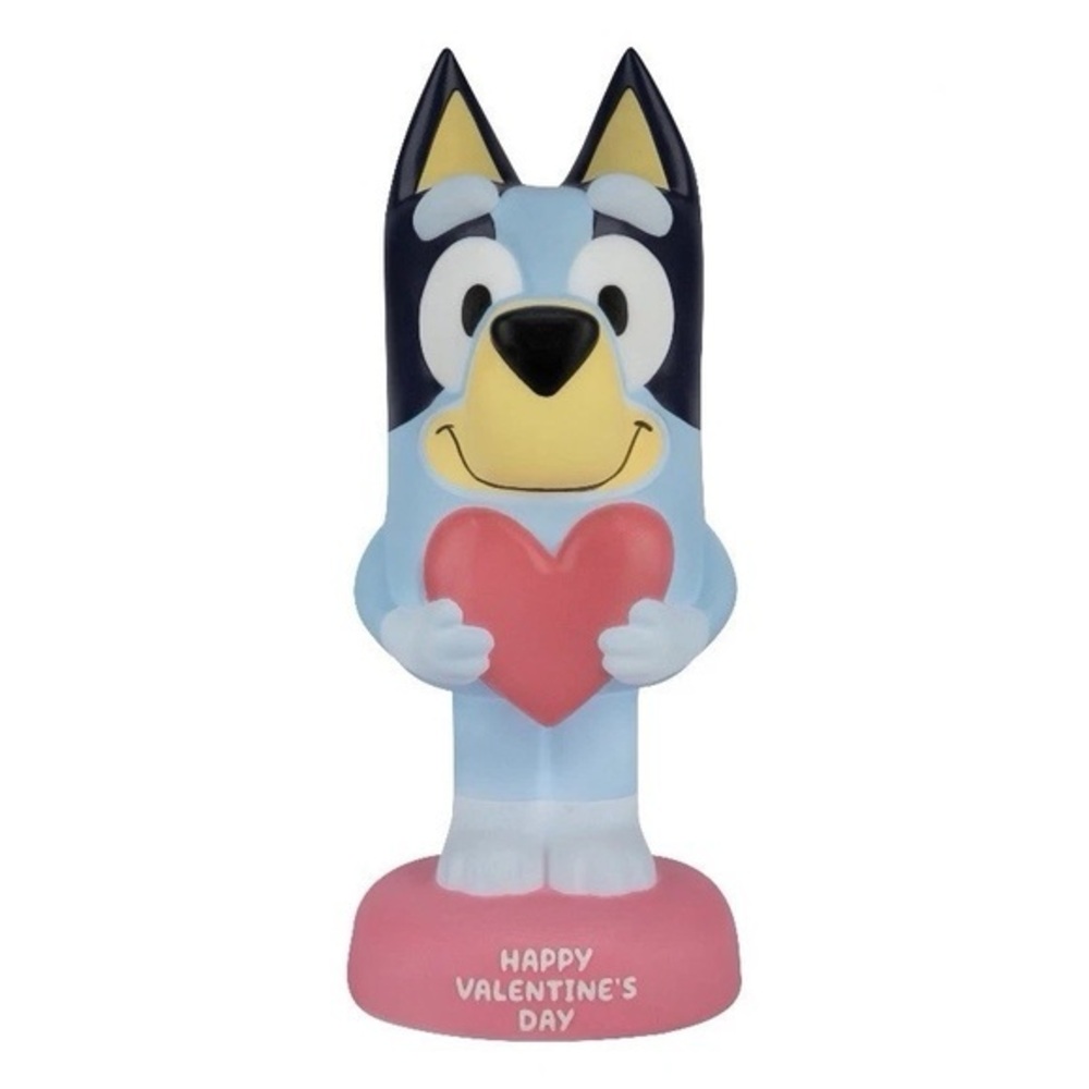NWT. BLUEY 14” Valentine’s Blow Mold